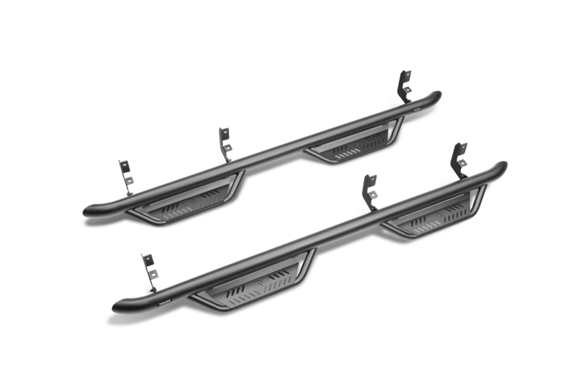 2019-2022 GM 1500 Crew Cab Black 3" Cab Length Podium Steps | Dirty Garage