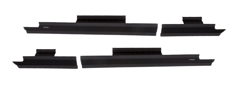 2018 Wrangler Unlimited 4-Door Trail Armor Rocker Panel Black | Dirty Garage