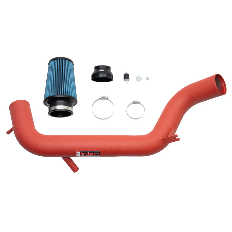 2022-2025 Elantra N 2.0L Turbo Wrinkle Red SP Series Cold Air Intake - View 3 | Dirty Garage