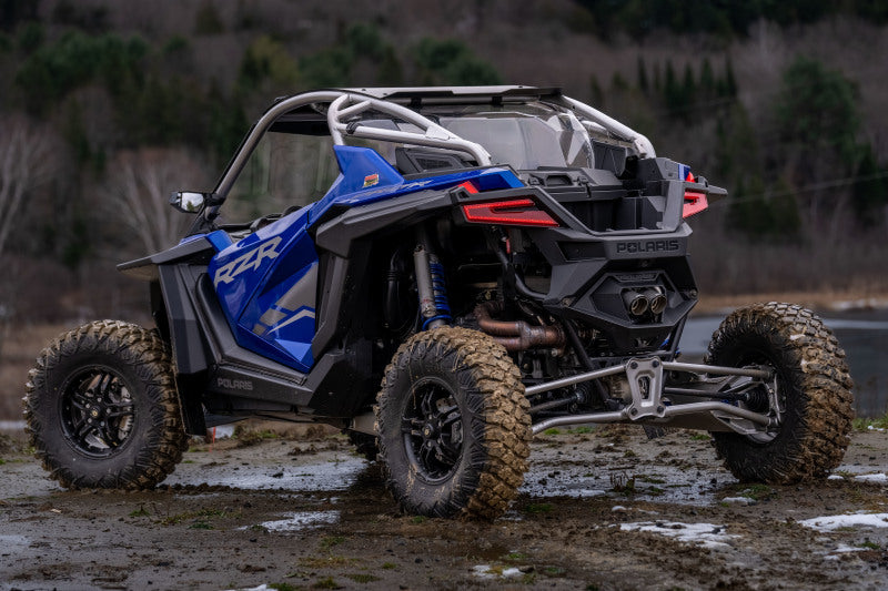 2022-2023 Polaris RZR Pro R Single Slip-on Dual Outlet Performance Series - View 4 | Dirty Garage