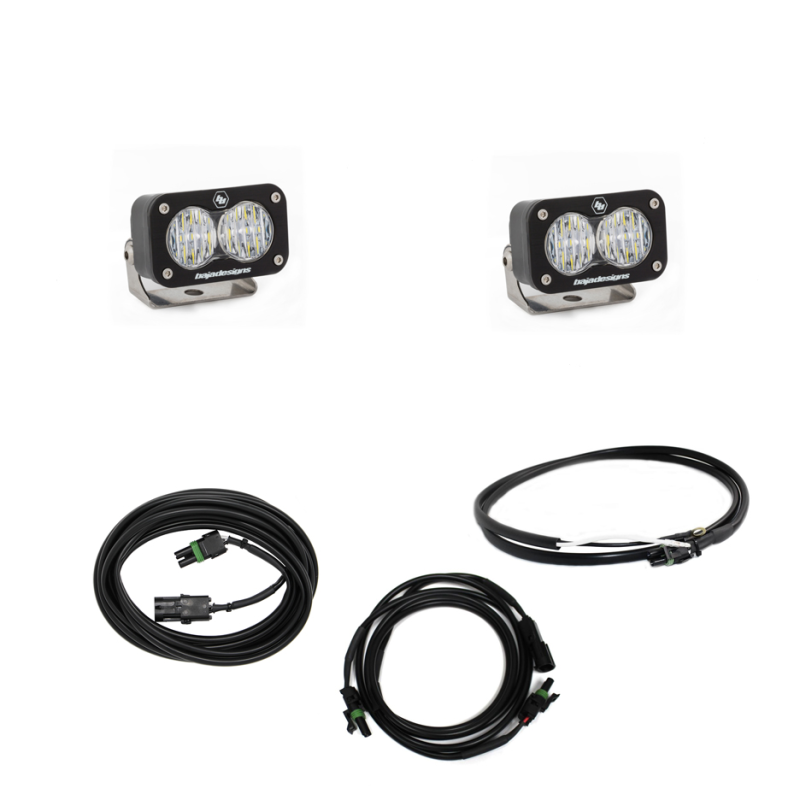 2018-2025 Wrangler LED Reverse Upfitter Dual S2 Sport Light Kit | Dirty Garage