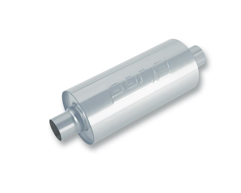 Borla Universal Performance 2.5in Inlet/Outlet Stainless Racing Muffler | Dirty Garage