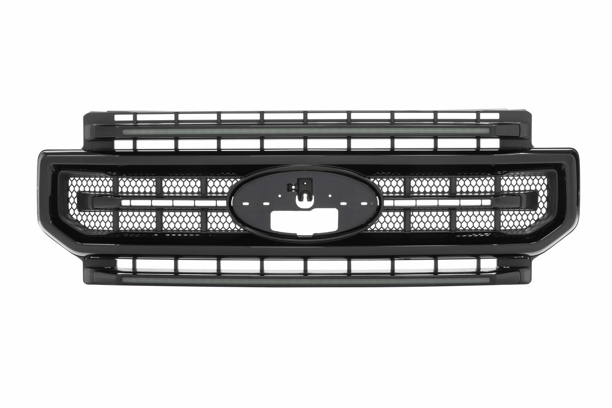 2020-2022 Superduty XBG LED Grille Gloss Black Amber DRL | Dirty Garage