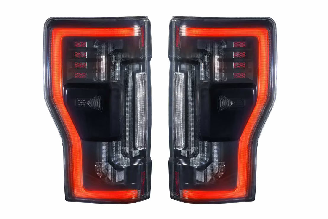 2017-2022 Superduty XB LED Tail Lights Smoked - View 2 | Dirty Garage