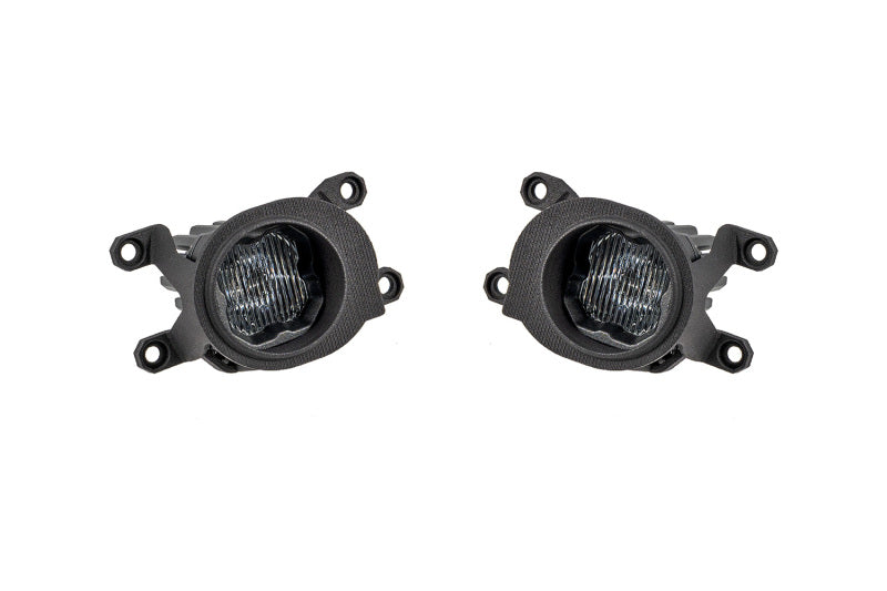 2023-2024 Toyota SSC1 Yellow SAE LED Fog Light Kit - View 4 | Dirty Garage
