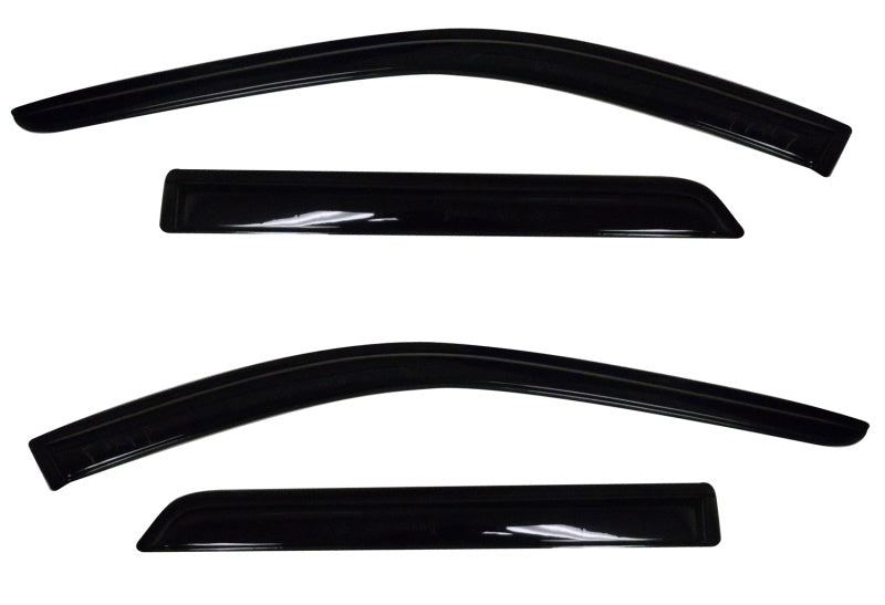 2011-2018 Durango Ventvisor Outside Mount Window Deflectors 4-Piece Smoke | Dirty Garage