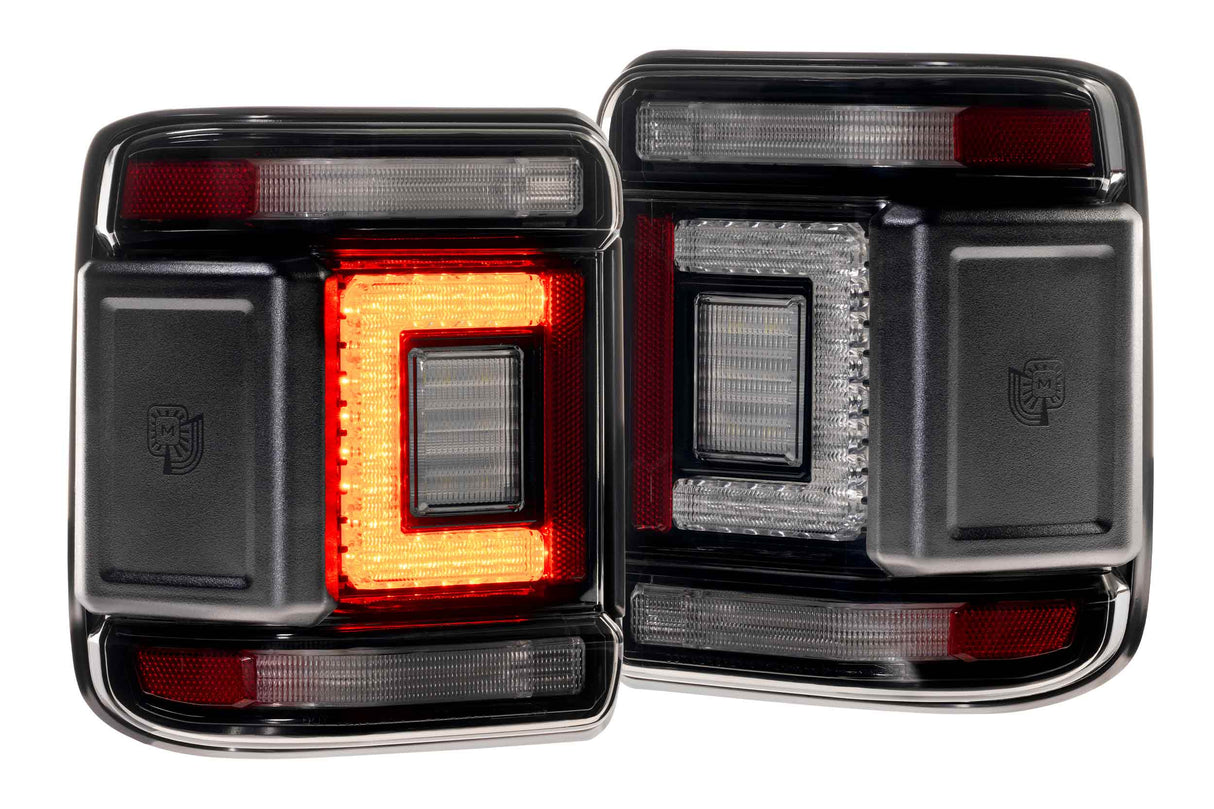 2018-2024 Wrangler XB LED Smoked Lens Tail Lights | Dirty Garage