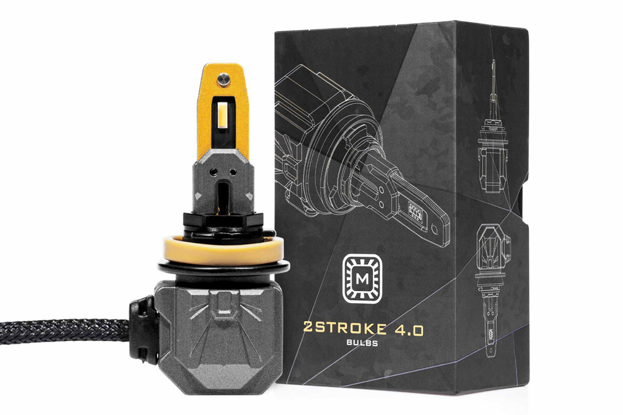 Universal Morimoto 2Stroke 4.0 LED Bulb Yellow | Dirty Garage
