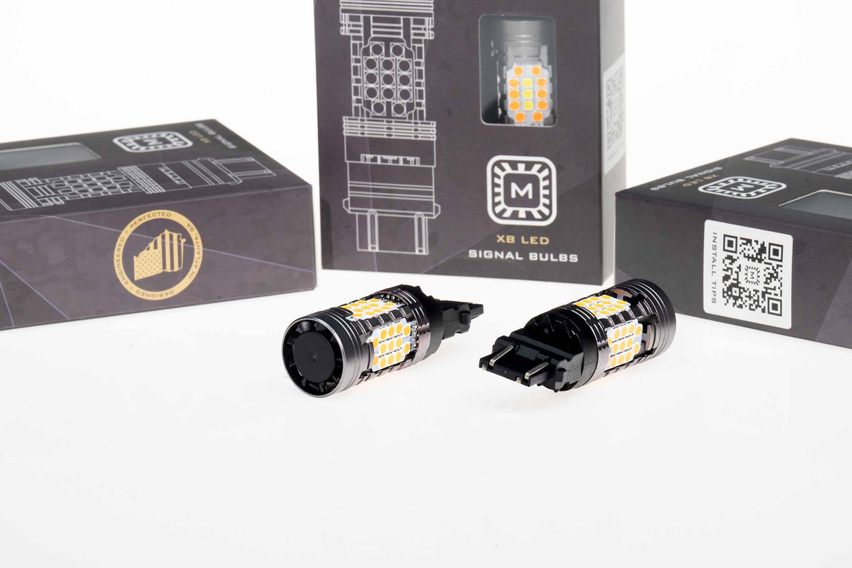 Universal XB LED Bulbs Amber Set | Dirty Garage