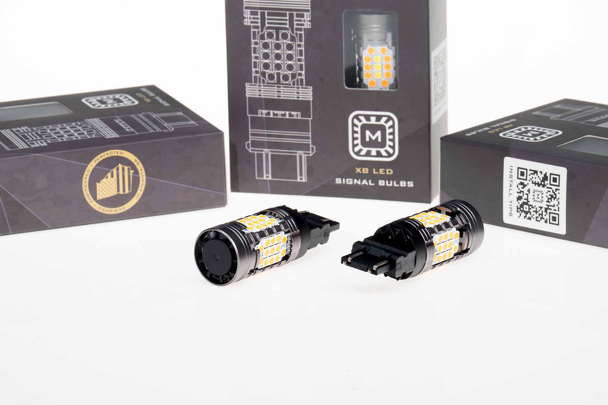 Universal XB LED Bulbs Amber Set | Dirty Garage