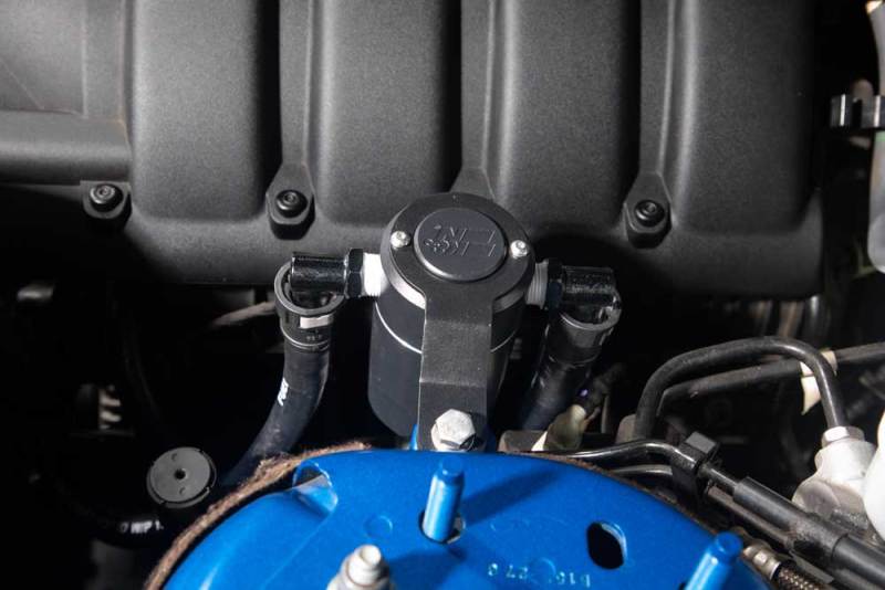 2015-2023 Mustang 2.3L Ecoboost Oil Catch Can - View 2 | Dirty Garage