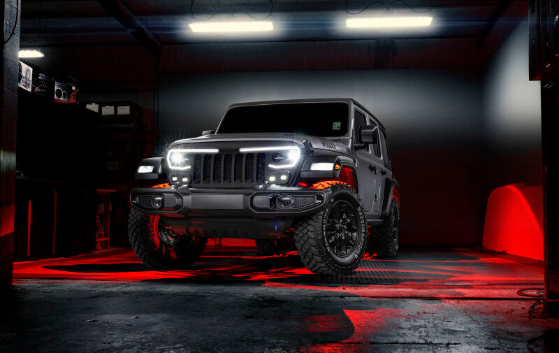 Universal Bluetooth RF Underbody Rock Light Kit 4 PCS ColorSHIFT - View 6 | Dirty Garage