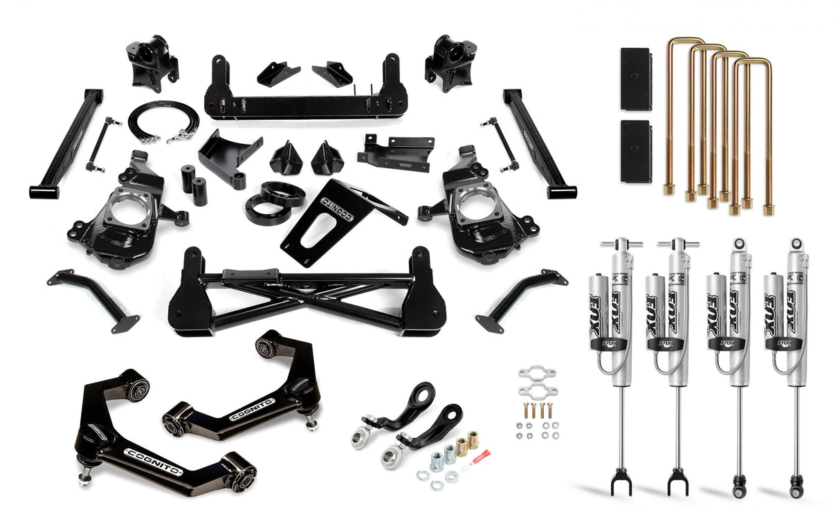 2020-2022 GM HD 7-Inch Performance Lift Kit with Fox PSRR 2.0 Shocks