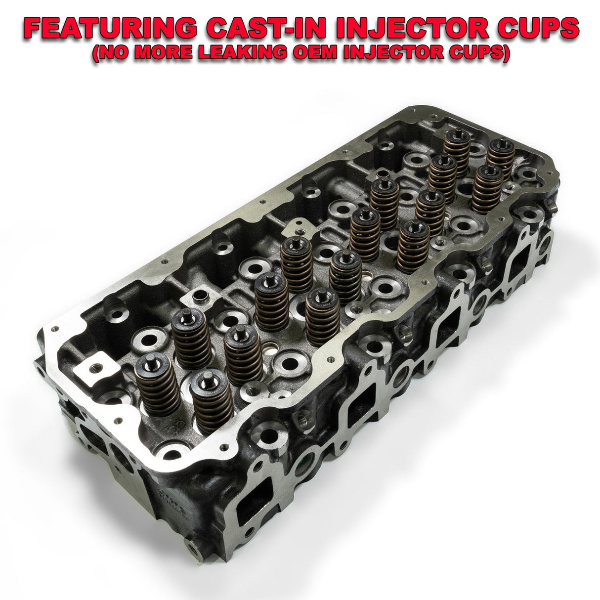 2001-2004 6.6L Duramax Cast Iron Cylinder Head (One) LB7 | Dirty Garage