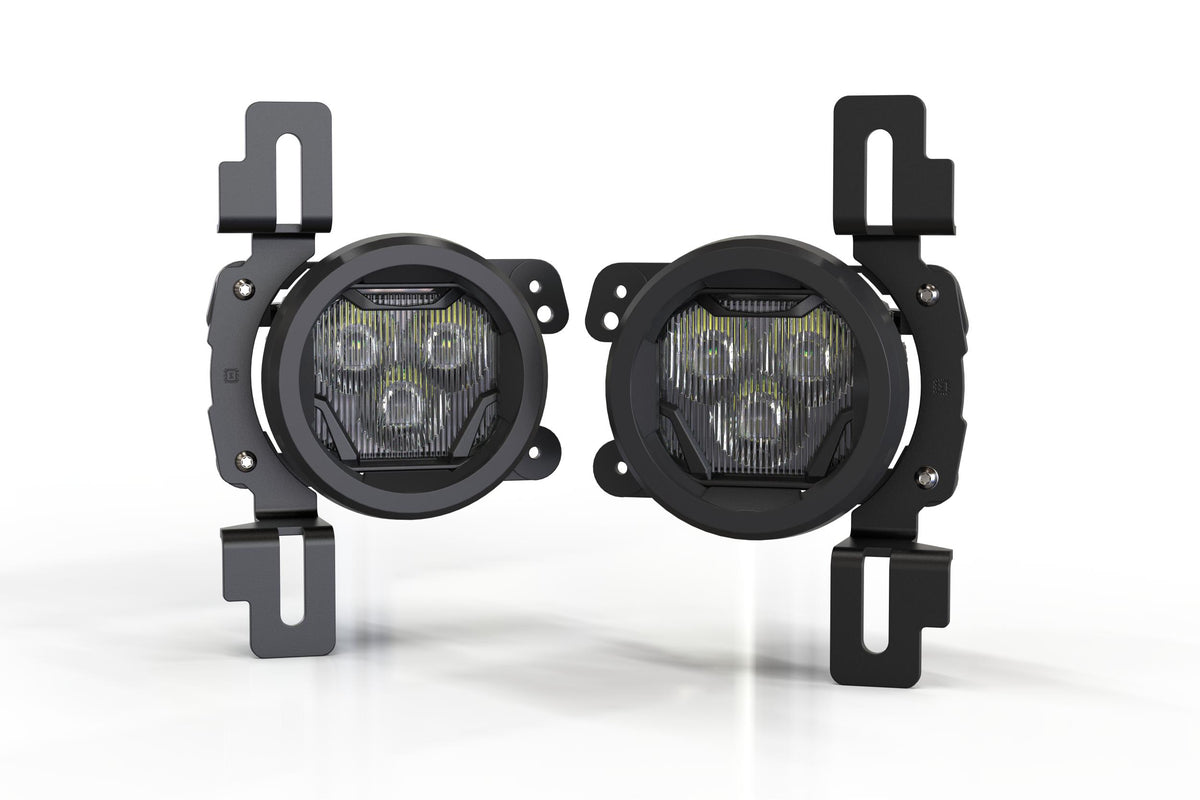 2018-2024 Wrangler JT Fog Light Kit NCS Wide White | Dirty Garage