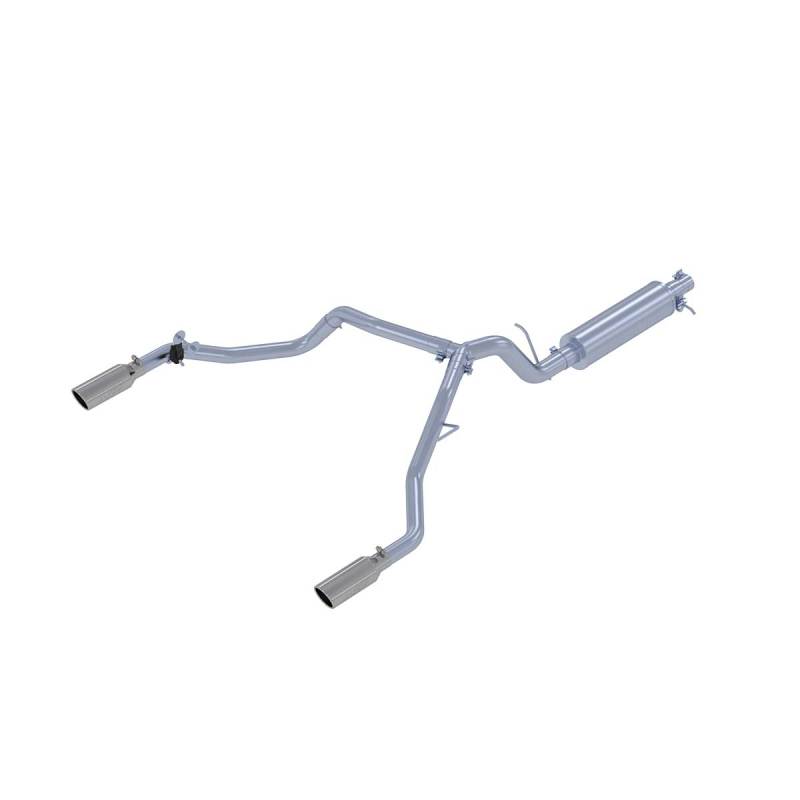 2019-2020 Ranger 2.3L 3 Dual Split Rear Exit 4 Tips AL Cat Back | Dirty Garage