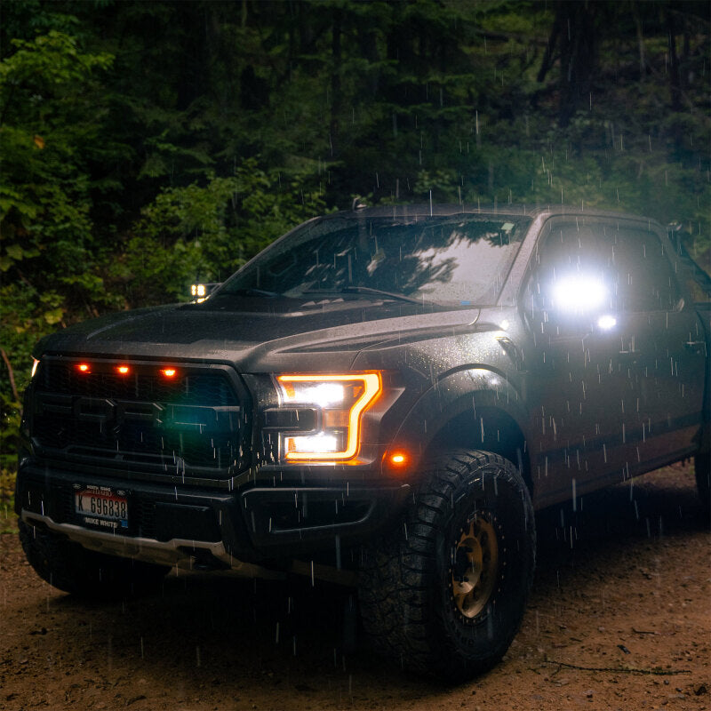2021-2025 F-150 LED Off-Road Side Mirror Ditch Lights White LED - View 6 | Dirty Garage