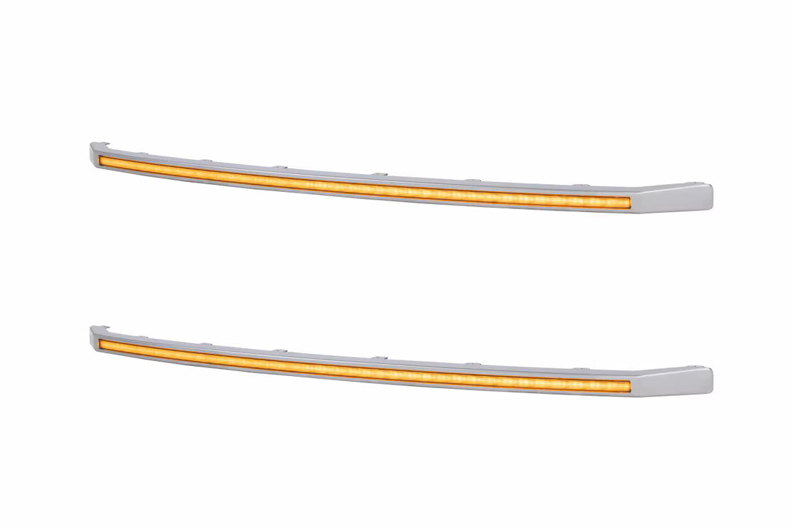 2020-2022 Superduty Platinum XBG LED DRL Grille Inserts Amber | Dirty Garage