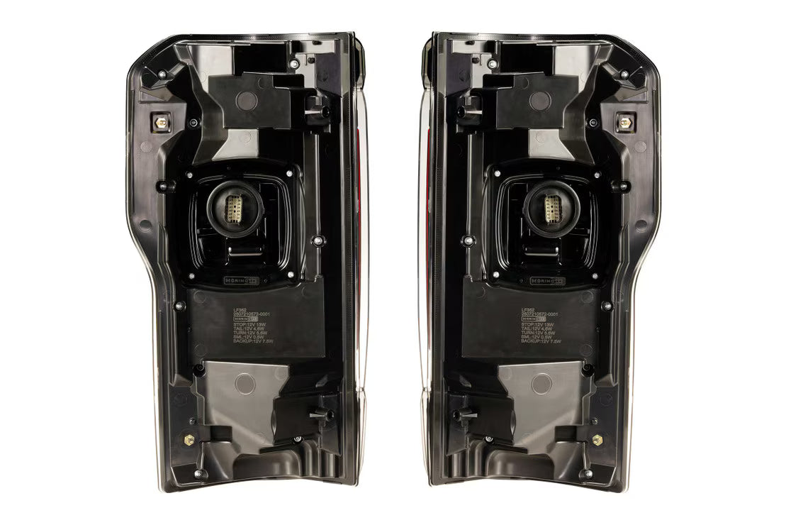 2023-2026 Superduty Red XB LED Tail Lights - View 2 | Dirty Garage