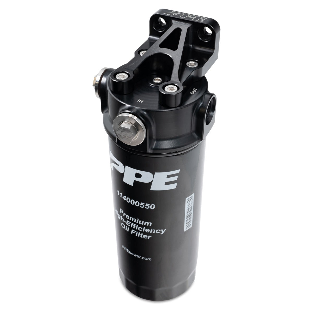 Universal Oil Filter Mount Aluminum Billet - View 3 | Dirty Garage
