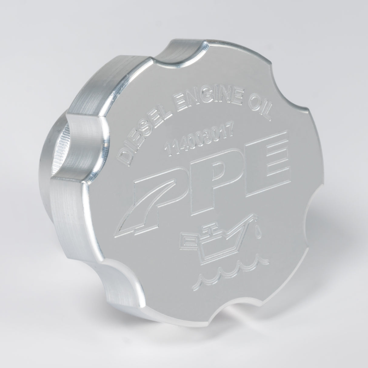 2001-2016 2001 - 2016 6.6L DURAMAX BILLET ALUMINUM ENGINE OIL FILLER CAP - View 2 | Dirty Garage