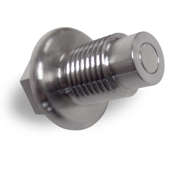 Universal 14mm Billet Hardened Stainless Steel Neodymium Magnetic Drain Plug for OEM & Engine Oil Pan - View 2 | Dirty Garage