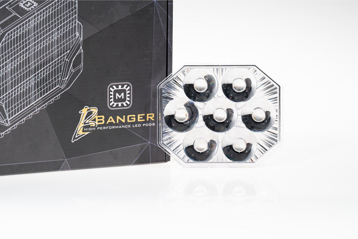 Universal BigBanger White Spot Lens Only | Dirty Garage