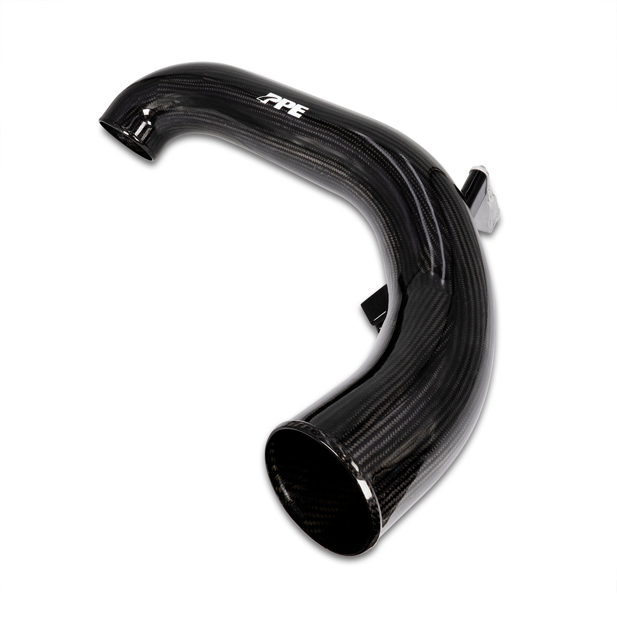 2020-2023 1500 3.0L Zilla Carbon Fiber Intake Tube Twill Weaved Carbon Power - View 3 | Dirty Garage