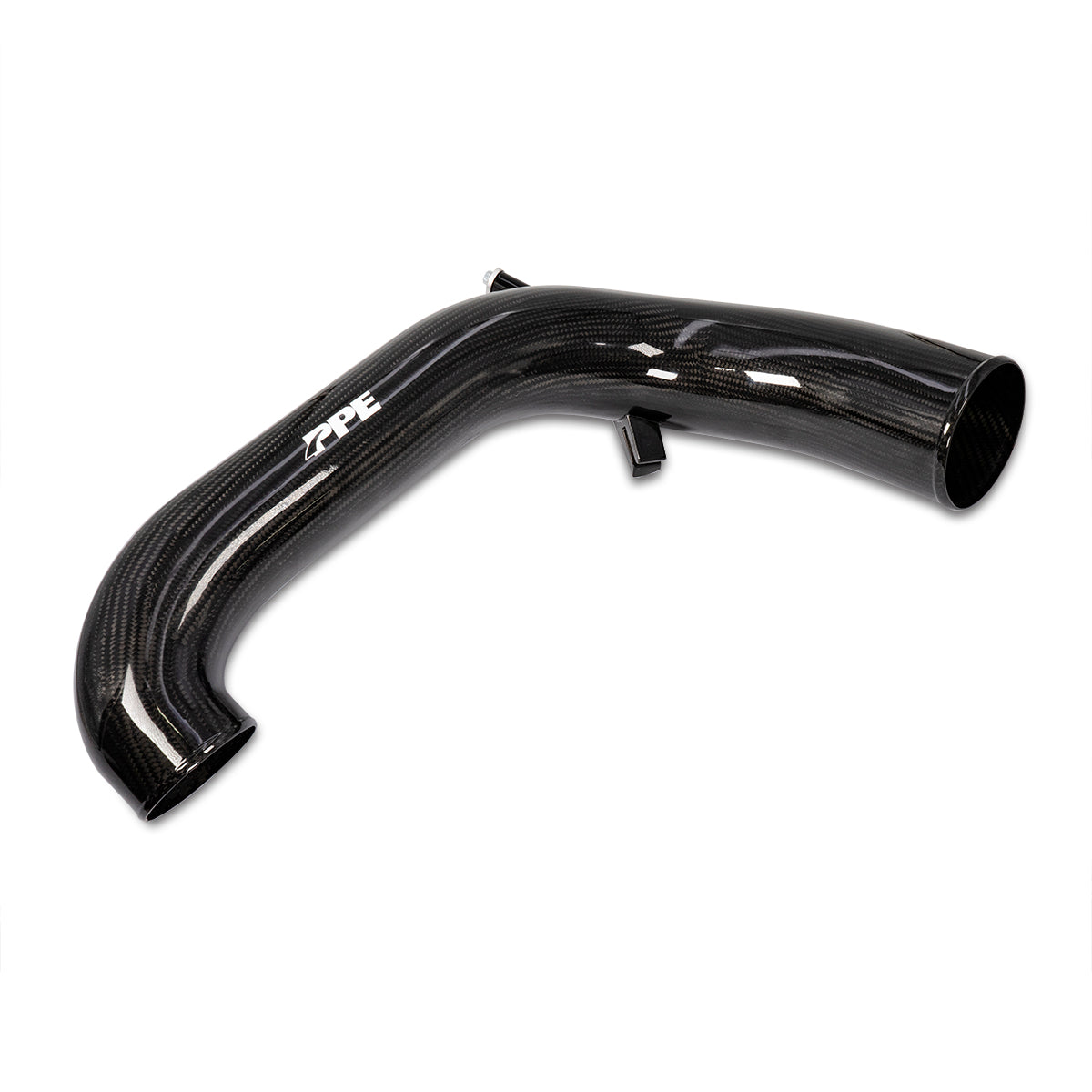2020-2023 1500 3.0L Zilla Carbon Fiber Intake Tube Twill Weaved Carbon Power - View 7 | Dirty Garage