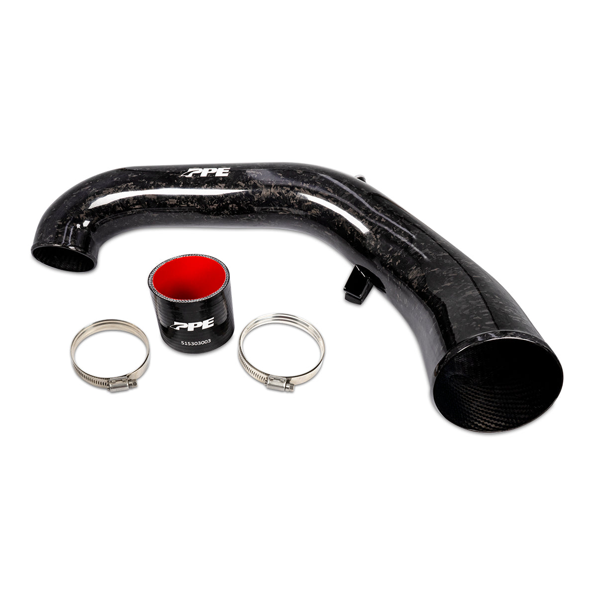 2020-2023 1500 3.0L Zilla Carbon Fiber Intake Tube Forged Carbon Design Power | Dirty Garage