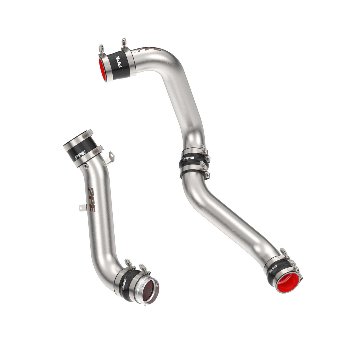 2017-2019 Charge Air Pipe Kit - 6.6L Duramax L5P - Brushed | Dirty Garage