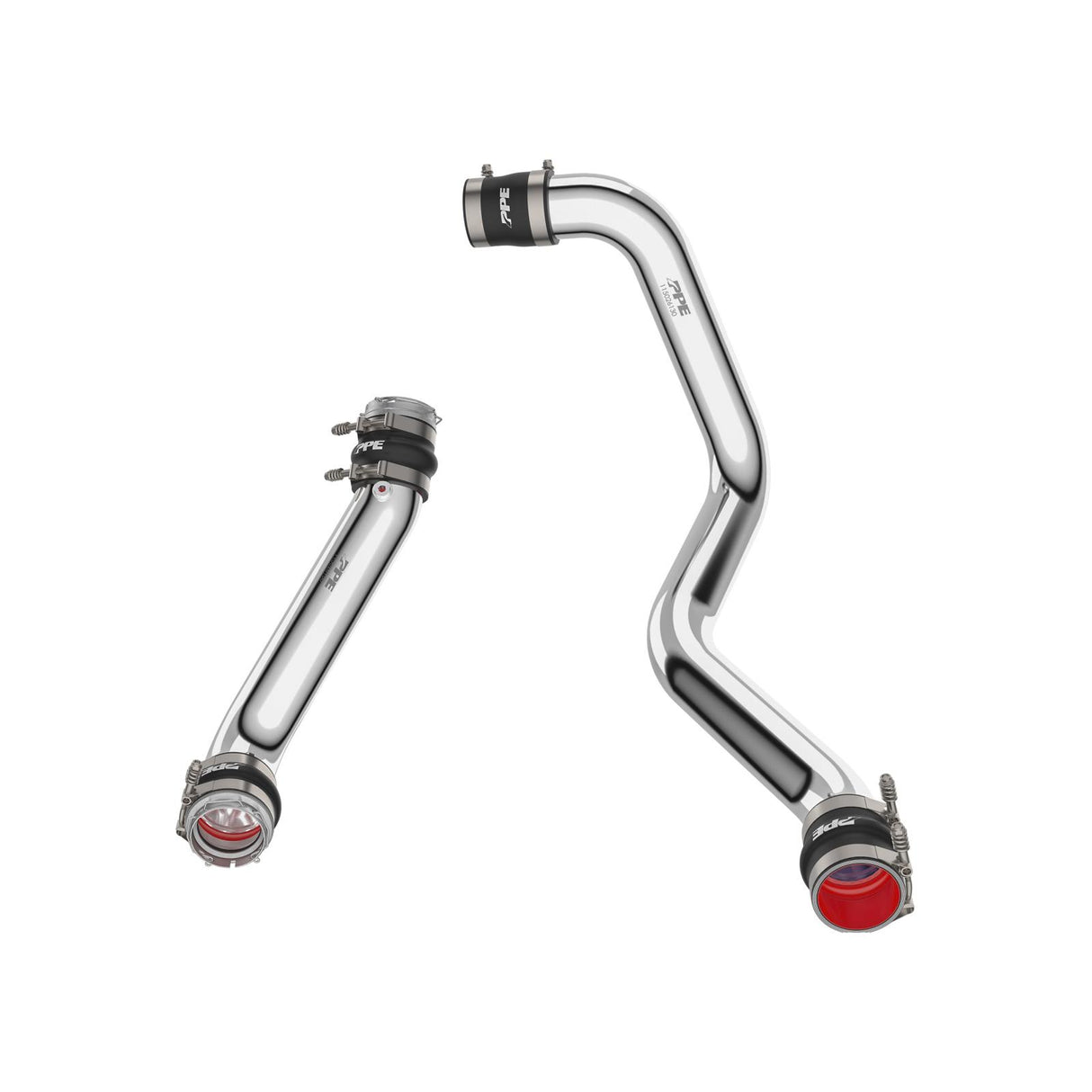 2020-2025 Charge Air Pipe Kit - 6.6L Duramax L5P - Brushed | Dirty Garage