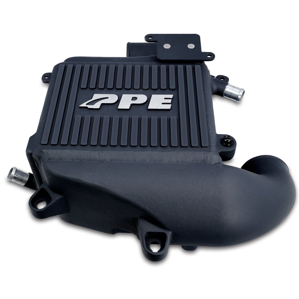 2020-2023 3.0L Duramax LM2, LZO Air-To-Water Intercooler Kit Black | Dirty Garage
