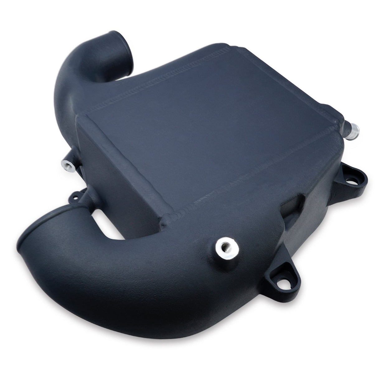2020-2023 3.0L Duramax LM2, LZO Air-To-Water Intercooler Kit Black - View 4 | Dirty Garage