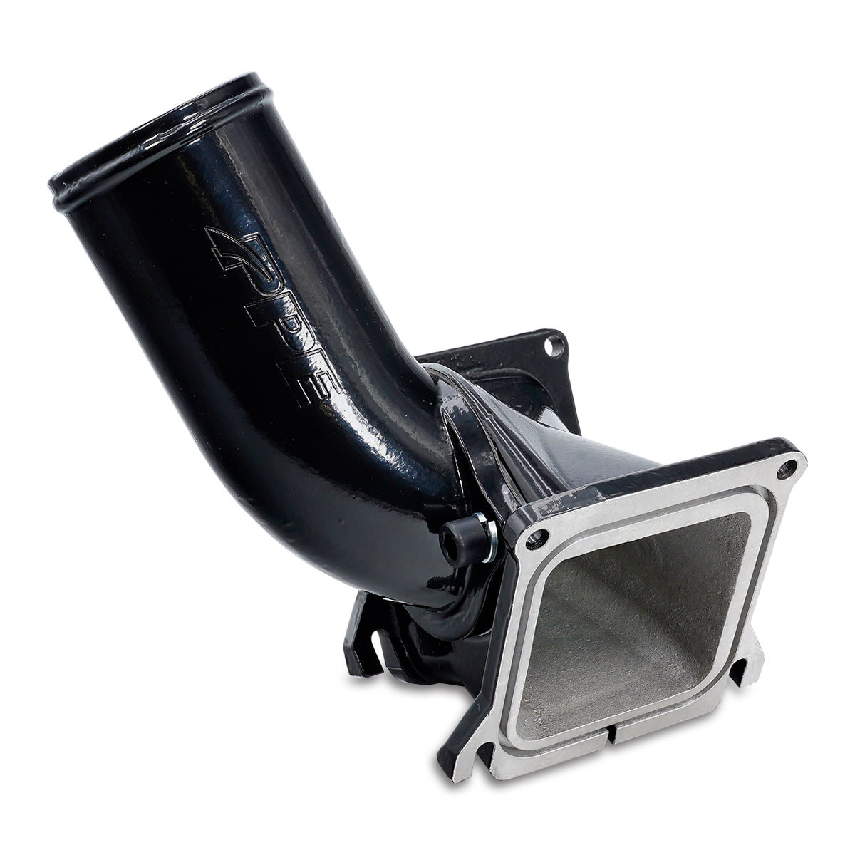 2006-2010 6.6L Duramax Race High-Flow 3 inch Intake Bridge Manifold 2pc Race Black | Dirty Garage