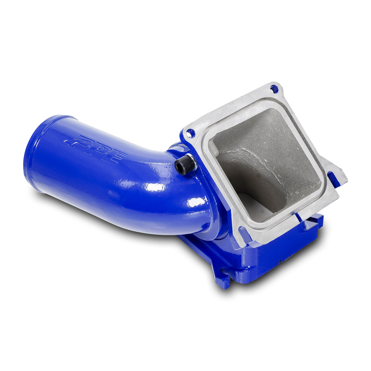 2006-2010 6.6L Duramax Race High-Flow 3 inch Intake Bridge Manifold 2pc Race Blue | Dirty Garage