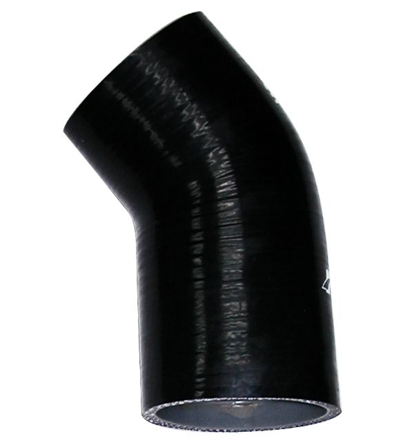 2002-2004 Silicone Hose 3 LB7 W/ Logo Black | Dirty Garage