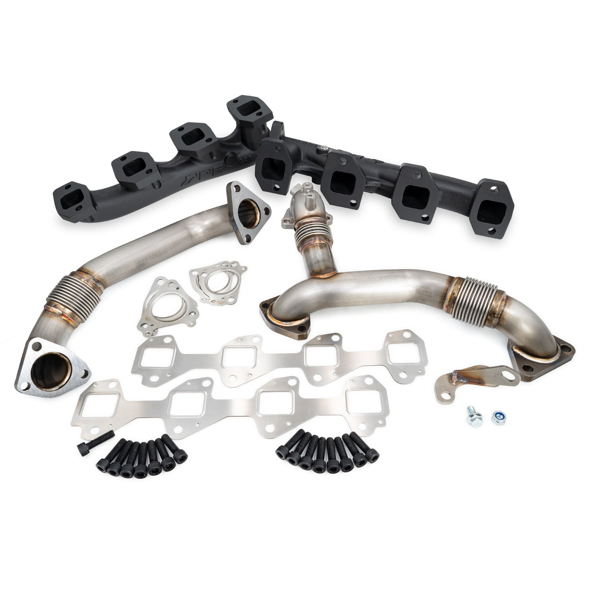 2011-2016 Manifolds and Up-Pipes Y Pipe LML - Black | Dirty Garage