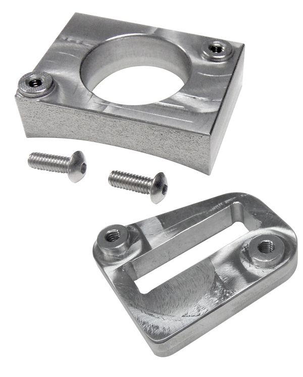 2001-2007 LBZ/LLY/LB7 Mass Airflow Sensor Block Weld On Aluminum - View 2 | Dirty Garage