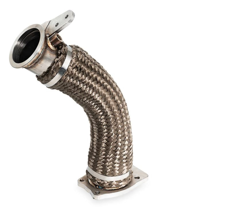Universal 20017-2023 6.6L Duramax Three-Inch 304 Stainless Steel Down Pipes | Dirty Garage