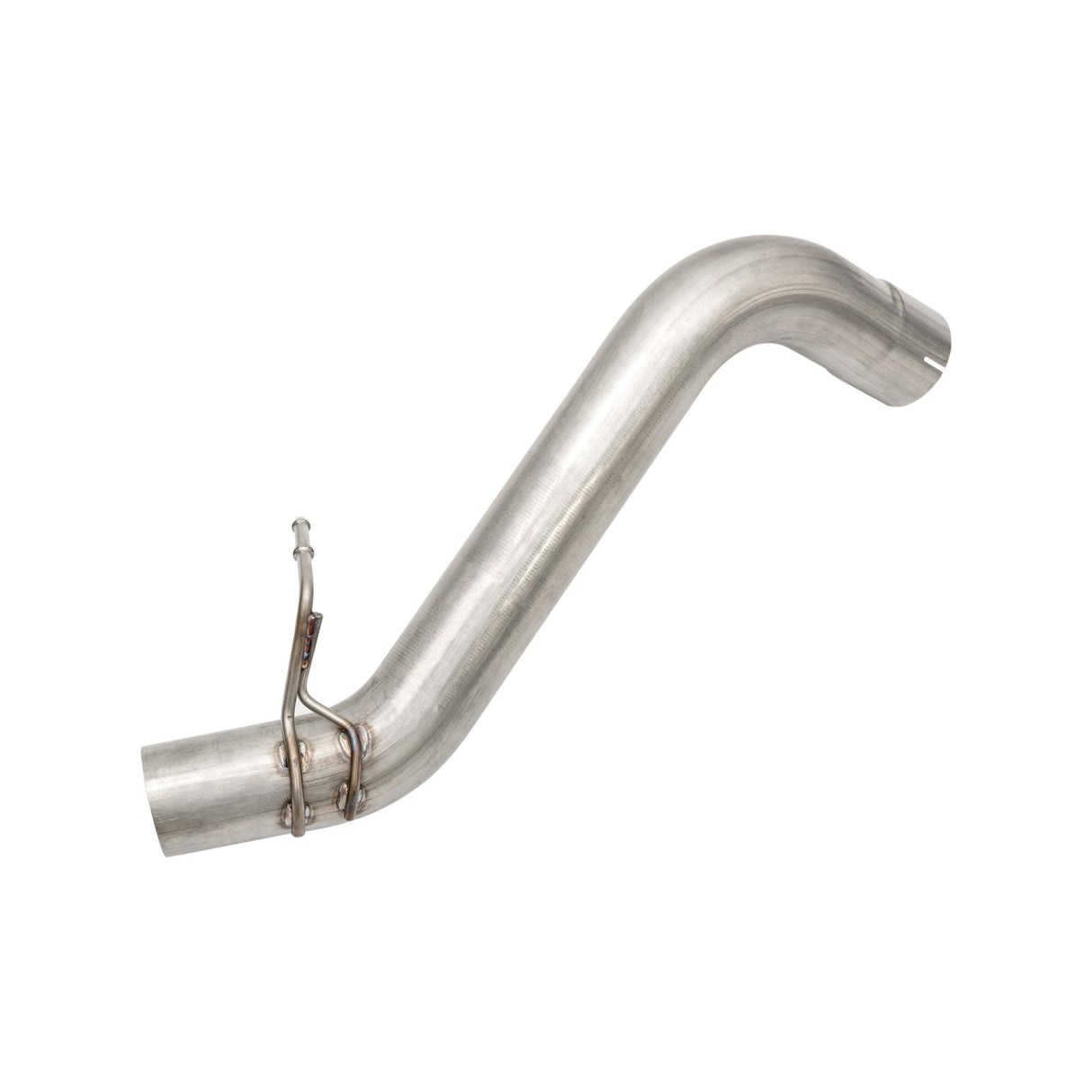 2023-2025 3.0L Duramax 304 Stainless Steel DPF-Back Performance Exhaust Kit - Single Exit Raw Pipe Black Tip - View 8 | Dirty Garage
