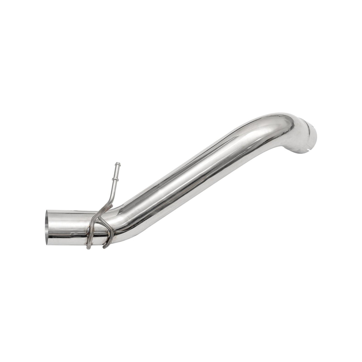 2023-2025 3.0L Duramax 304 Stainless Steel DPF-Back Performance Exhaust Kit - Single Exit Polished Pipe Polished Tip - View 4 | Dirty Garage