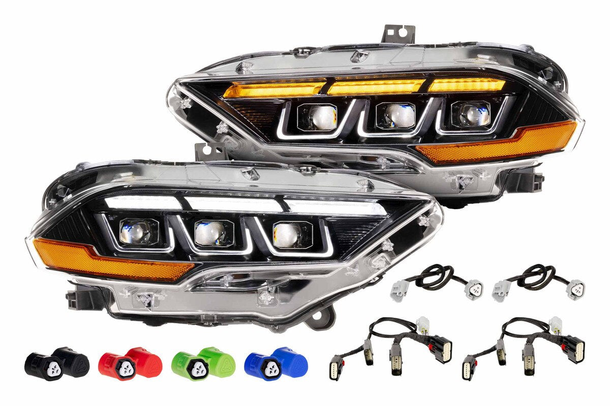 2018-2023 Mustang XB LED Headlights Set (LF2-414)