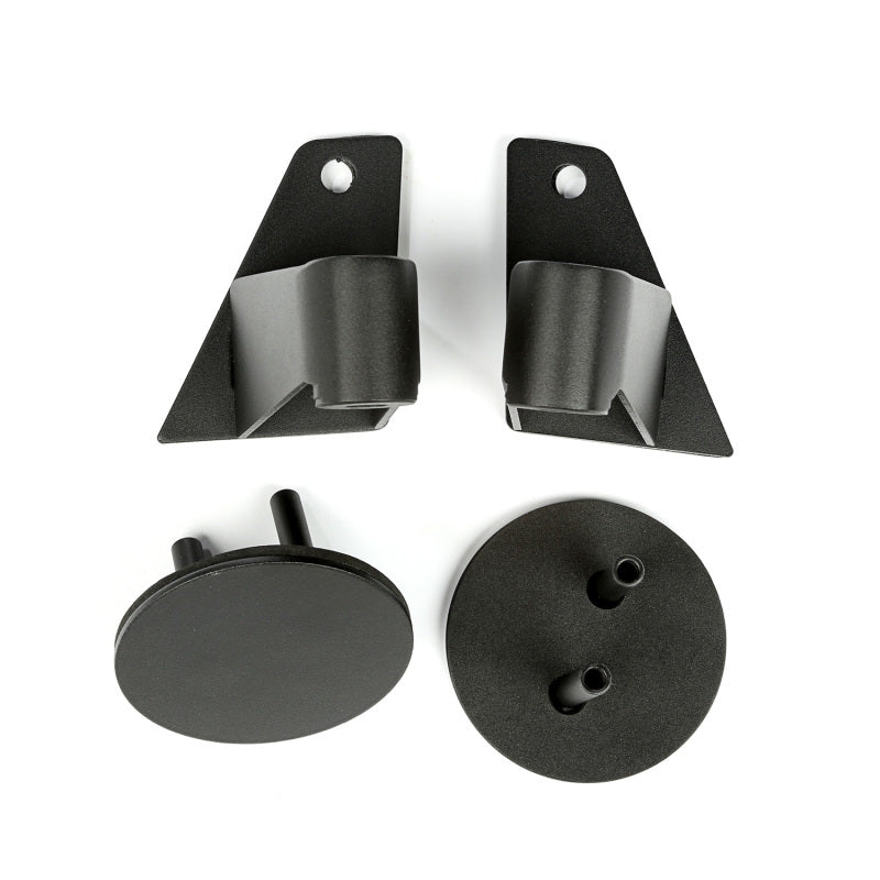 Rugged Ridge 07-18 Jeep Wrangler JK Textured Black Mirror Relocation Brackets | Dirty Garage