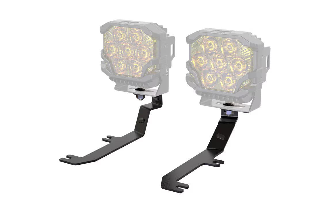 2020-2025 Sierra HD Ditch Light Bracket Set - View 5 | Dirty Garage