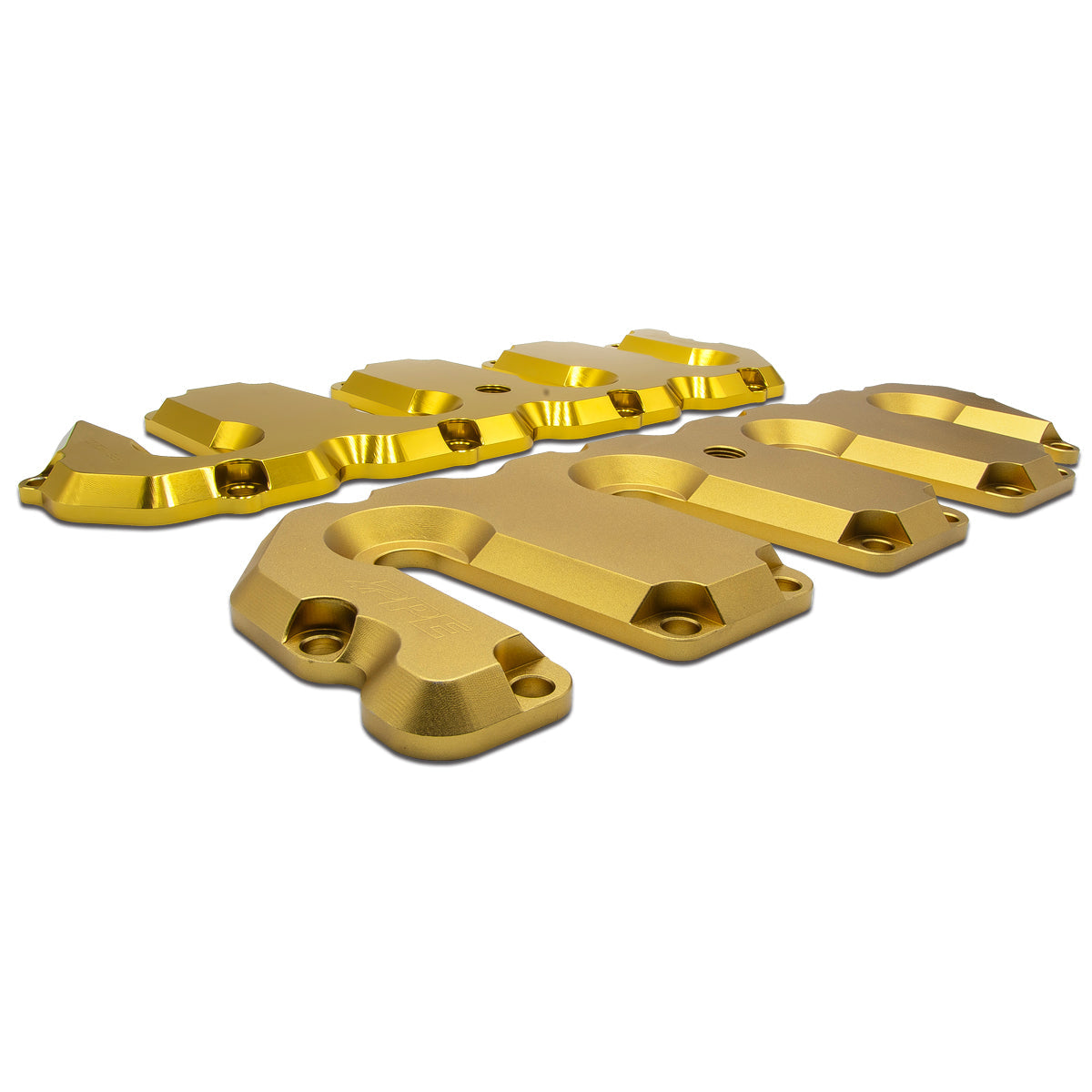 2004-2010 Valve Cover Kit Gold Matte No Pillars 2004.5-2010 6.6L Duramax | Dirty Garage
