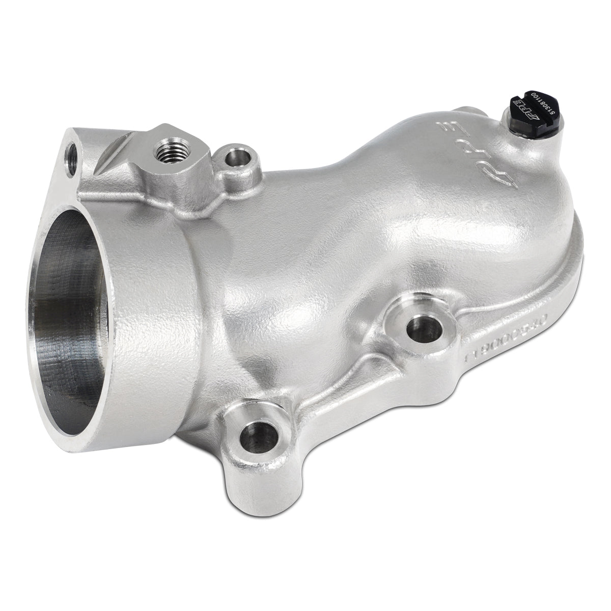2004-2010 6.6L Duramax Thermostat Housing Cover LLY LBZ LMM Raw - View 5 | Dirty Garage