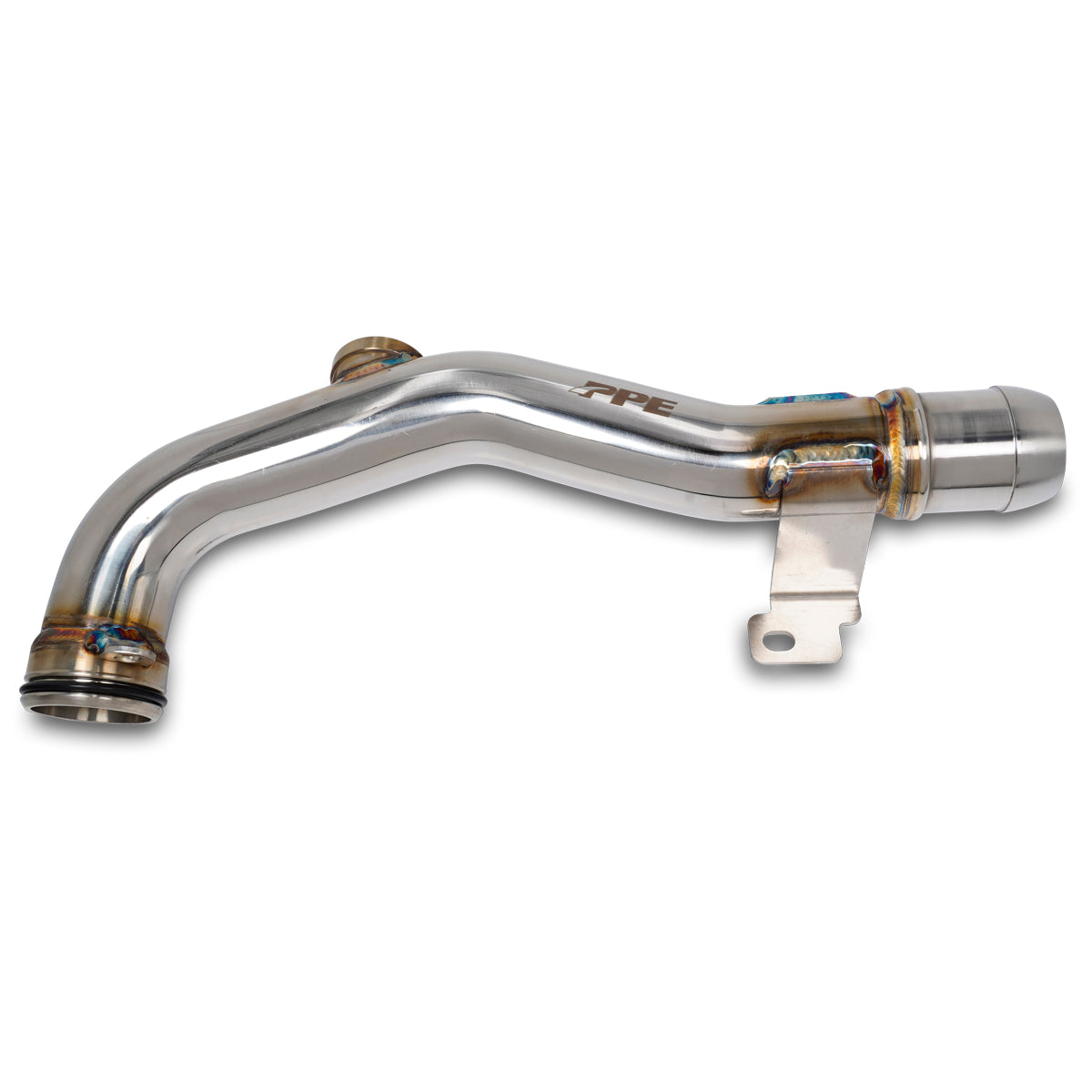 2004-2005 Engine Coolant Return Pipe 2004.5-05 LLY 304SS Polished - View 2 | Dirty Garage