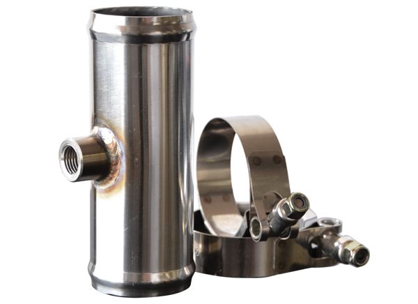 Universal 1.75 Inch Coolant Drain Tube Stainless Steel W/ 1/4 Inchnpt Bung | Dirty Garage
