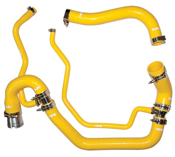 2006-2010 Coolant Hose Kit LBZ LMM Yellow | Dirty Garage